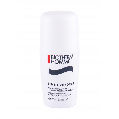 Biotherm Homme Sensitive Force 75 ml antiperspirant pentru bărbați