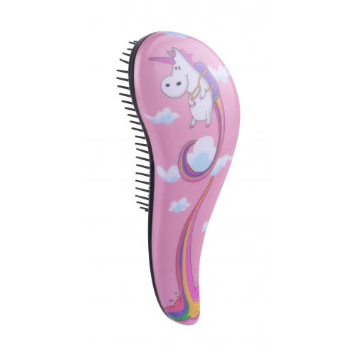Dtangler Hairbrush Kids 1 buc perii de păr pentru copii Unicorn Pink