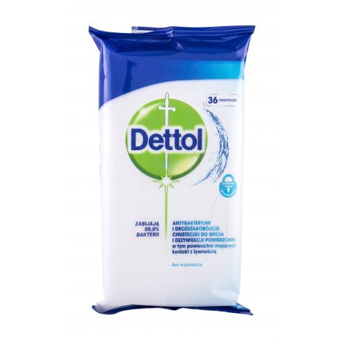Dettol Antibacterial Cleansing Surface Wipes 36 buc protecție antibacteriană unisex