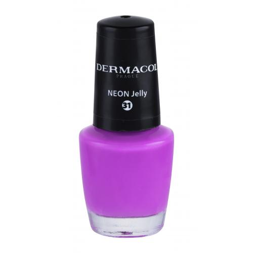 Dermacol Neon 5 ml lac de unghii pentru femei 31 Neon Jelly