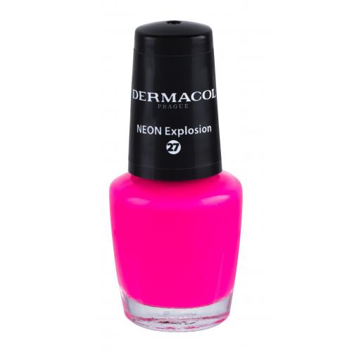 Dermacol Neon 5 ml lac de unghii pentru femei 27 Neon Explosion