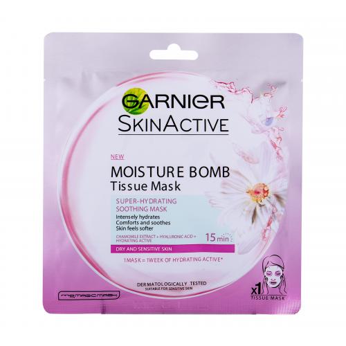 Garnier SkinActive Moisture Bomb 1 buc mască de față pentru femei