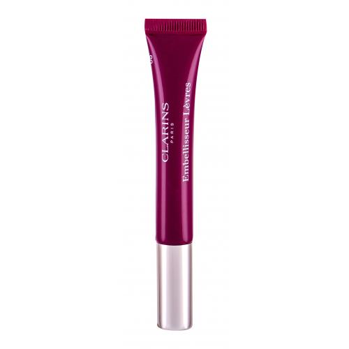 Clarins Natural Lip Perfector 12 ml luciu de buze pentru femei 08 Plum Shimmer Natural