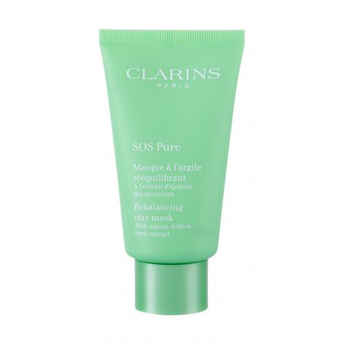 Clarins SOS Pure 75 ml mască de față pentru femei Natural