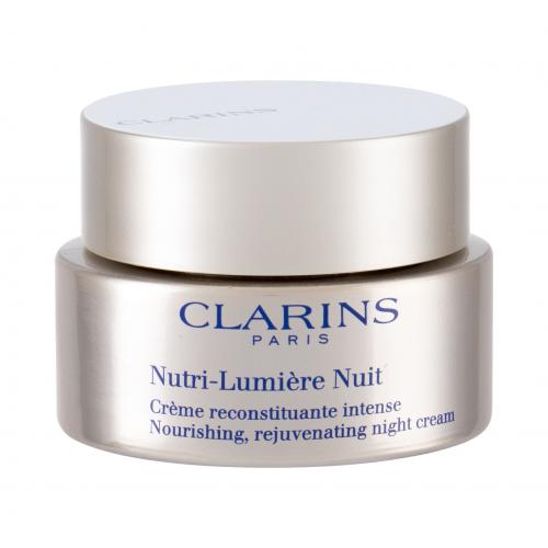 Clarins Nutri-Lumière 50 ml cremă de noapte pentru femei Natural
