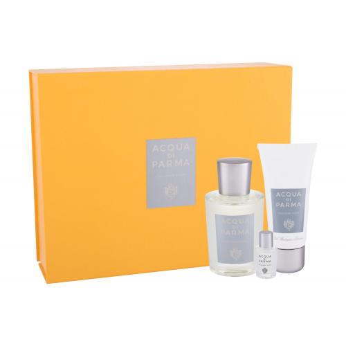 Acqua di Parma Colonia Pura set cadou apa de colonie 100 ml + gel de dus 50 ml + apa de colonie 5 ml unisex