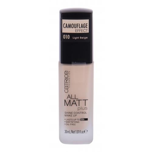 Catrice All Matt Plus 30 ml fond de ten pentru femei 010 Light Beige