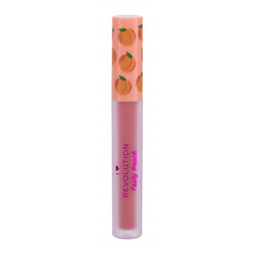 I Heart Revolution Tasty Peach Liquid 2 g ruj de buze pentru femei Apricot