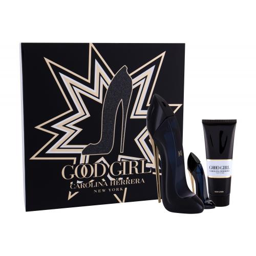 Carolina Herrera Good Girl set cadou apa de parfum 80 ml + lotiune de corp 100 ml + apa de parfum 7 ml pentru femei