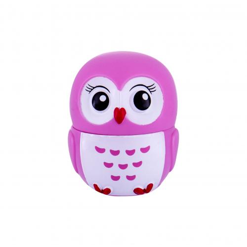 2K Lovely Owl 3 g balsam de buze pentru copii Raspberry