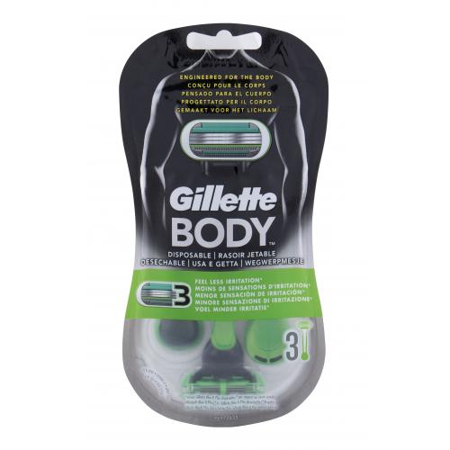 Gillette Body 3 buc aparate de ras pentru bărbați