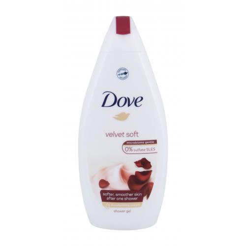 Dove Velvet Soft 500 ml gel de duș pentru femei