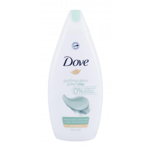 Dove Purifying Detox Green Clay 500 ml gel de duș pentru femei