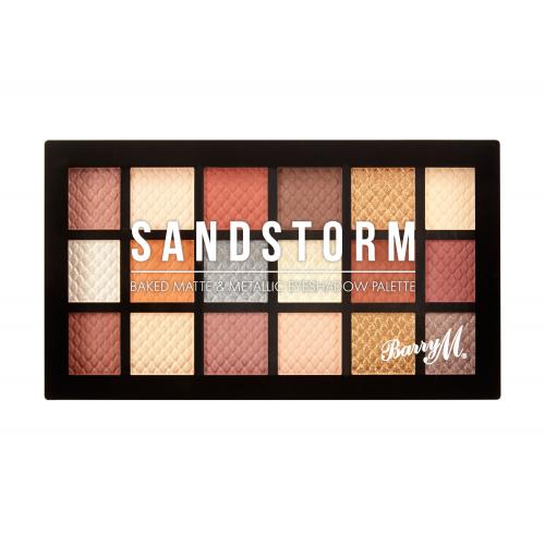 Barry M Eyeshadow Palette Sandstorm 16,2 g fard de pleoape pentru femei