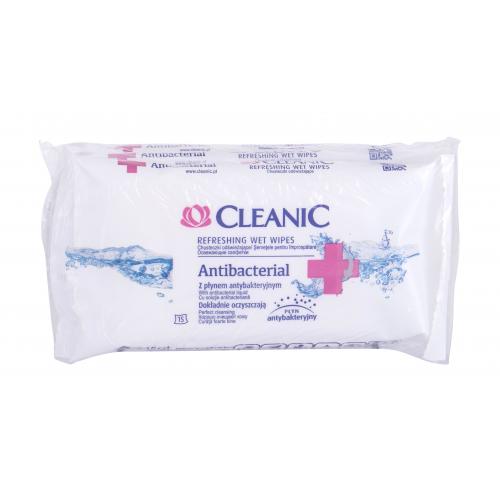 Cleanic Antibacterial Refreshing set cadou servetele antibacteriene  3 x 15 ks unisex