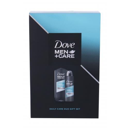 Dove Men + Care Clean Comfort Duo Gift Set set cadou gel de dus  250 ml + antiperspirant 150 ml pentru bărbați