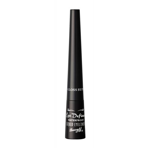 Barry M Eye Define Liquid Waterproof 2 ml tuș de ochi pentru femei Super Gloss Black Rezistent la apă