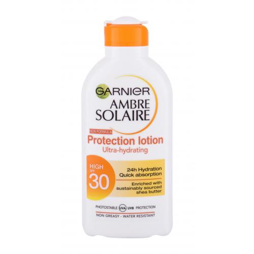 Garnier Ambre Solaire Protection Lotion SPF30 50 ml protecție solară pentru corp unisex Rezistent la apă