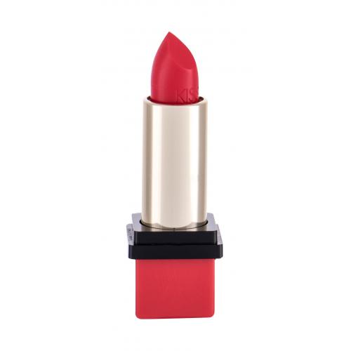 Guerlain KissKiss 3,5 g ruj de buze tester pentru femei 329 Poppy Red