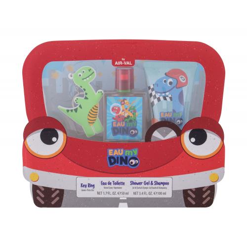 Eau My Dino Eau My Dino set cadou apa de toaleta 50 ml + gel de dus 100 ml + breloc pentru copii