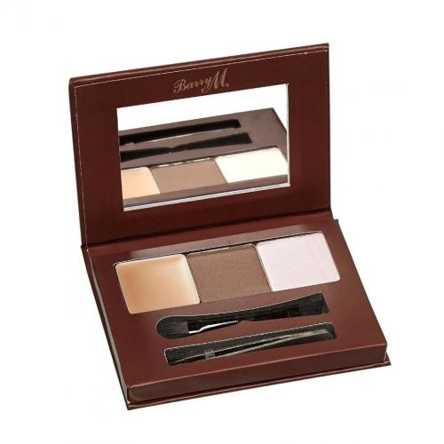 Barry M Brow Kit 4,5 g truse de conturare sprâncene pentru femei Light - Medium