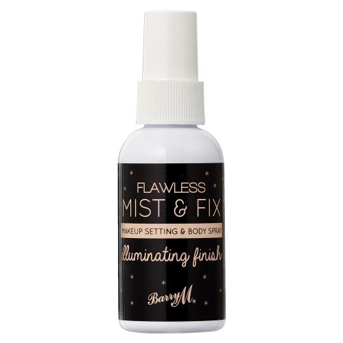 Barry M Flawless Mist & Fix Illuminating 50 ml fixator de machiaj pentru femei