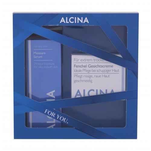 ALCINA Moisturising Serum set cadou ser de piele 30 ml + cremă de zi 50 ml pentru femei