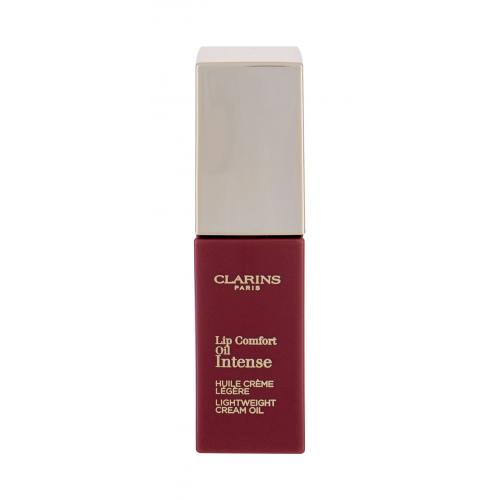 Clarins Lip Comfort Oil Intense 7 ml luciu de buze pentru femei 01 Intense Nude Natural