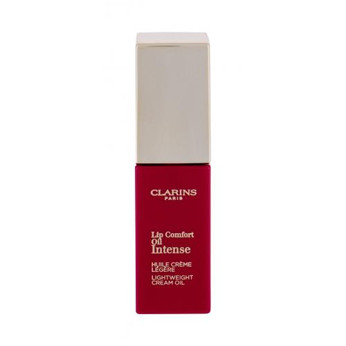 Clarins Lip Comfort Oil Intense 7 ml luciu de buze pentru femei 05 Intense Pink Natural