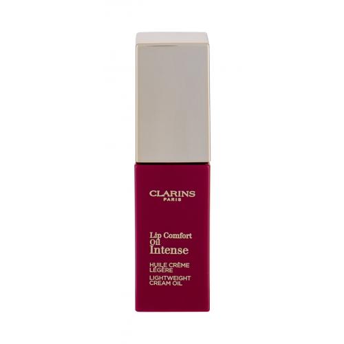 Clarins Lip Comfort Oil Intense 7 ml luciu de buze pentru femei 03 Intense Raspberry Natural