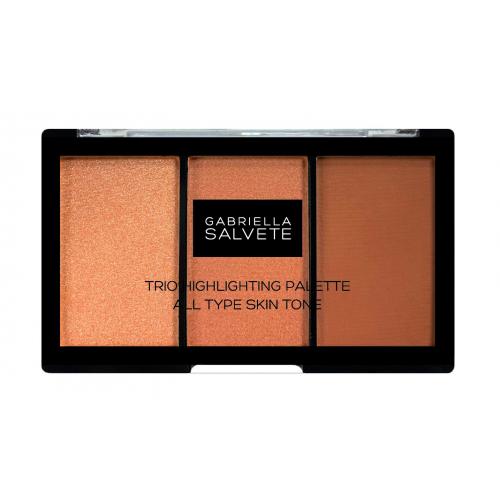 Gabriella Salvete Trio Highlighting Palette 15 g iluminator pentru femei