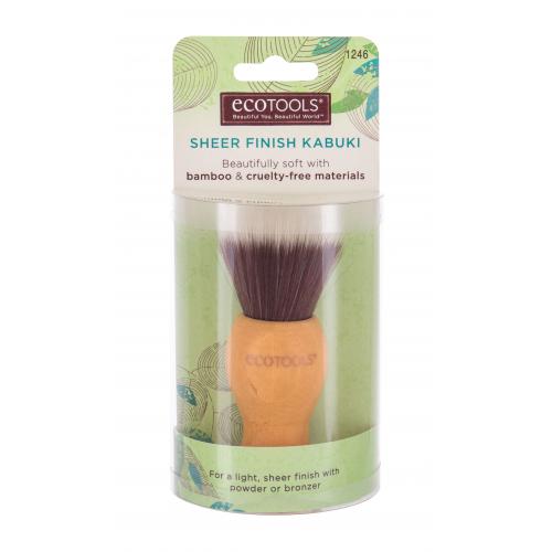 EcoTools Brushes Sheer Finish Kabuki 1 buc pensule de machiaj pentru femei