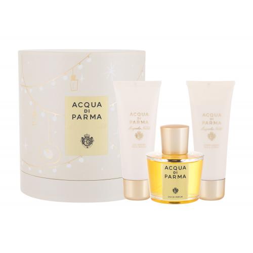 Acqua di Parma Magnolia Nobile set cadou apa de parfum 100 ml + lotiune de corp 75 g + gel de dus 75 ml pentru femei