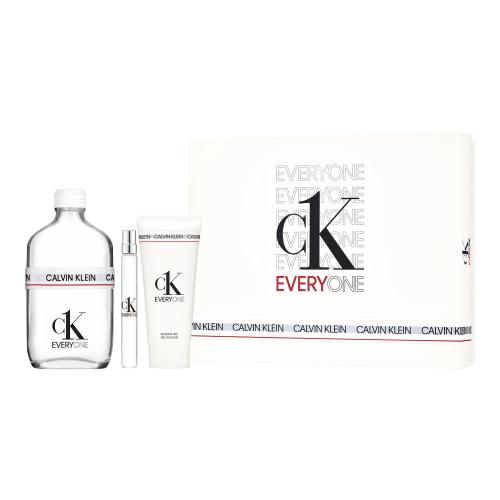 Calvin Klein CK Everyone set cadou apa de toaletă 200 ml + apa de toaletă 10 ml + gel de duș 100 ml unisex
