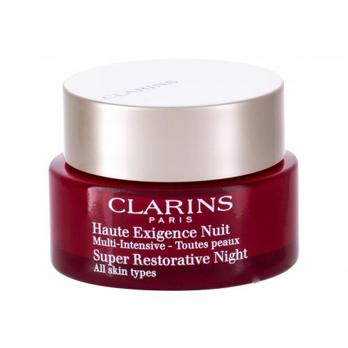 Clarins Super Restorative Night 50 ml cremă de noapte tester pentru femei Natural