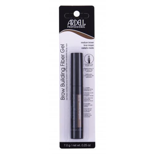 Ardell Pro Brow Building Fiber Gel 7 g mascara de sprâncene pentru femei Medium Brown