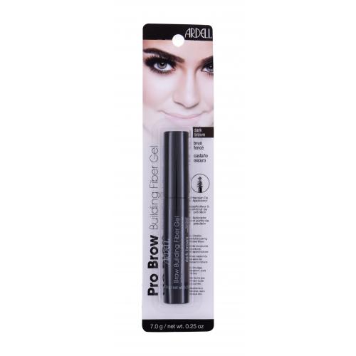 Ardell Pro Brow Building Fiber Gel 7 g mascara de sprâncene pentru femei Dark Brown