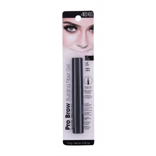 Ardell Pro Brow Building Fiber Gel 7 g mascara de sprâncene pentru femei Soft Black