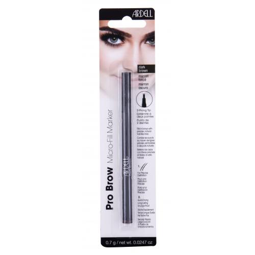 Ardell Pro Brow Micro-Fill Marker 0,7 g creion de sprâncene pentru femei Dark Brown