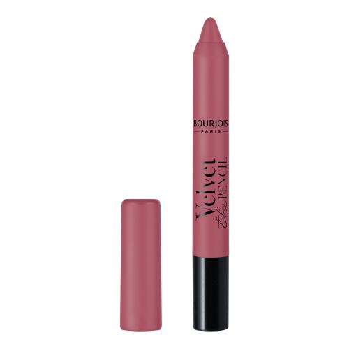 BOURJOIS Paris Velvet The Pencil 3 g ruj de buze pentru femei 06 In Mauve Again