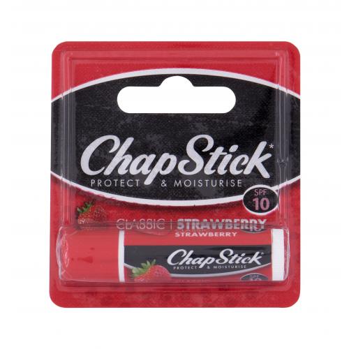ChapStick Classic SPF10 4 g balsam de buze pentru femei Strawberry