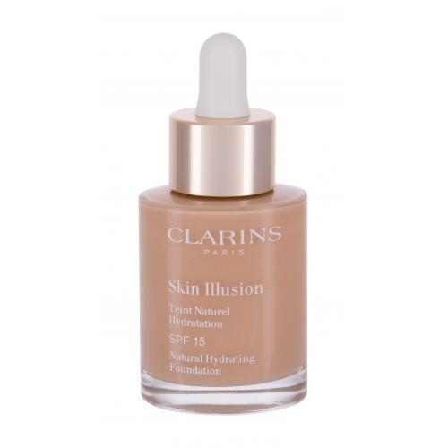 Clarins Skin Illusion Natural Hydrating SPF15 30 ml fond de ten pentru femei 106 Vanilla Natural