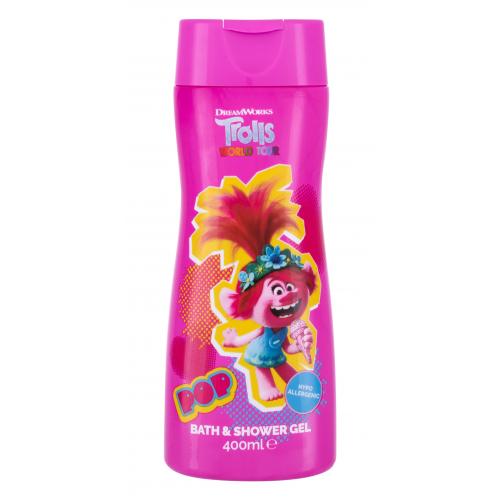 DreamWorks Trolls World Tour 400 ml gel de duș pentru copii