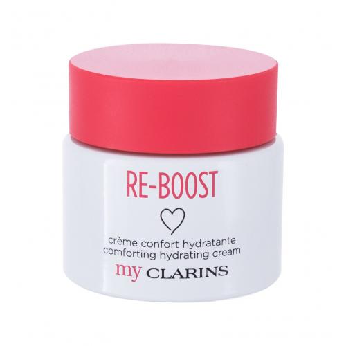 Clarins Re-Boost Comforting Hydrating 50 ml cremă de zi pentru femei Natural