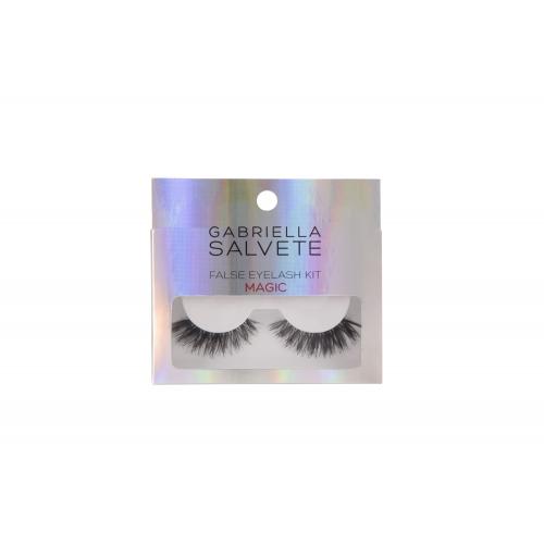 Gabriella Salvete False Eyelashes set cadou gene false 1 pereche + adeziv pentru gene false 1 g pentru femei Magic