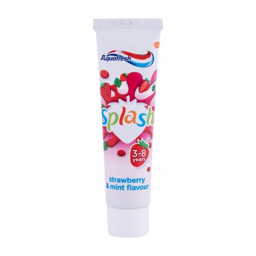 Aquafresh Splash Strawberry 50 ml pastă de dinți pentru copii
