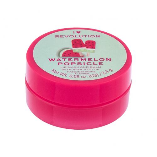 I Heart Revolution Lip Mask And Balm 2,4 g balsam de buze pentru femei Watermelon Popsicle