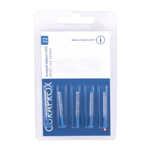 Curaprox Strong & Implant Refill 1,3 - 3,0 mm 5 buc periuțe interdentare unisex