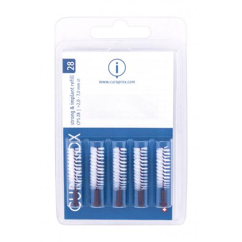 Curaprox Strong & Implant Refill 2,0 - 7,0 mm 5 buc periuțe interdentare unisex