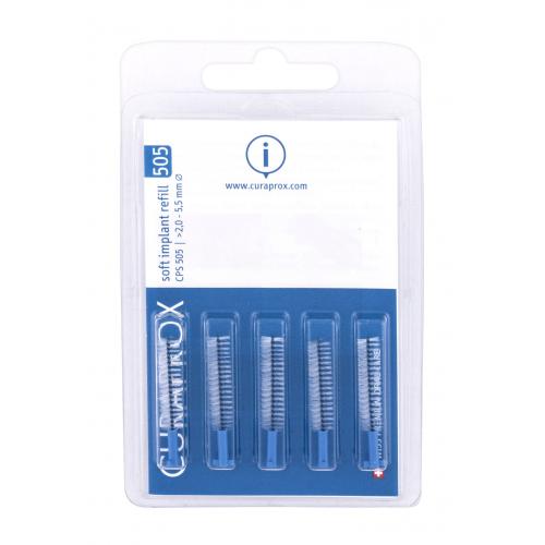 Curaprox Soft Implant Refill 2,0 - 5,5 mm 5 buc periuțe interdentare unisex